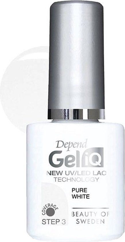 Nagellak Gel iQ Beter Pure White (5 ml)