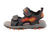 LURCHI Open schoenen 'Rosco' goudgeel / donkergrijs / oranje / rood