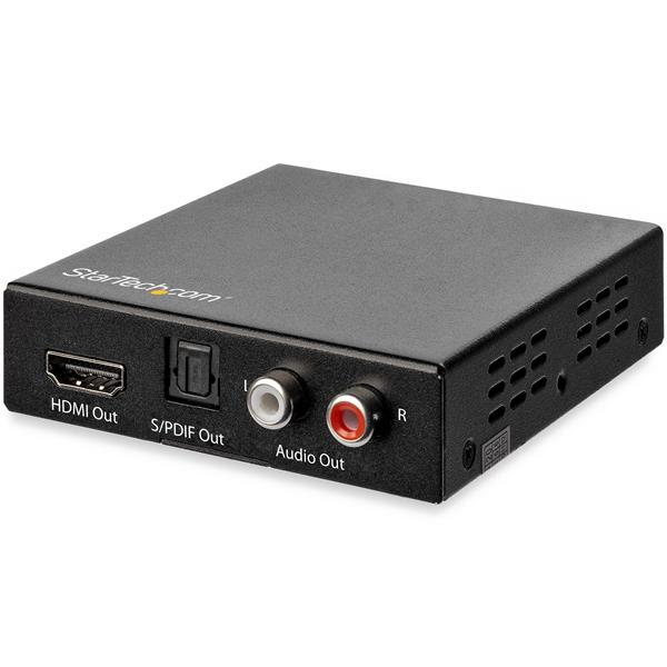 StarTech.com 4K HDMI audio extractor met 4K 60Hz ondersteuning