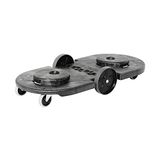Rubbermaid Commerciële Producten Brute Tandem Dolly Zwart FG264600BLA