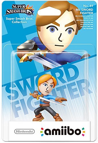 Nintendo amiibo figuur - Mii Sword Fighter (Wii U + NEW 3DS