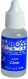 Tsukineko Nellie Snellen - clear ink refill SEMR-C - transparante inkt - navul voor embossing stempelkussen - #403 - 15 ml.