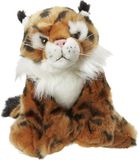 Nature planet Pluche Europese Lynx knuffel 22 cm - Wilde dieren knuffel - 3+ jaar