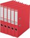 Esselte Ringband mappen/ordners - 5x - rood - A4 - opbergen - kantoorartikelen
