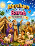 Abraham and Sarah: A Bible Coloring Adventure About Faith, Patience, and God's Promises for Ages 4-8