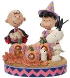Jim Shore Halloween peanuts gang figurine