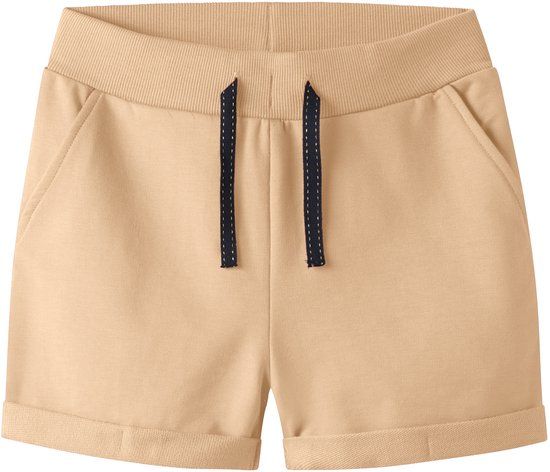NAME IT NKFVOLTA SWE SHORTS UNB F NOOS Meisjes Bermuda shorts Katoen Elastaan Peach Fuzz Maat 152