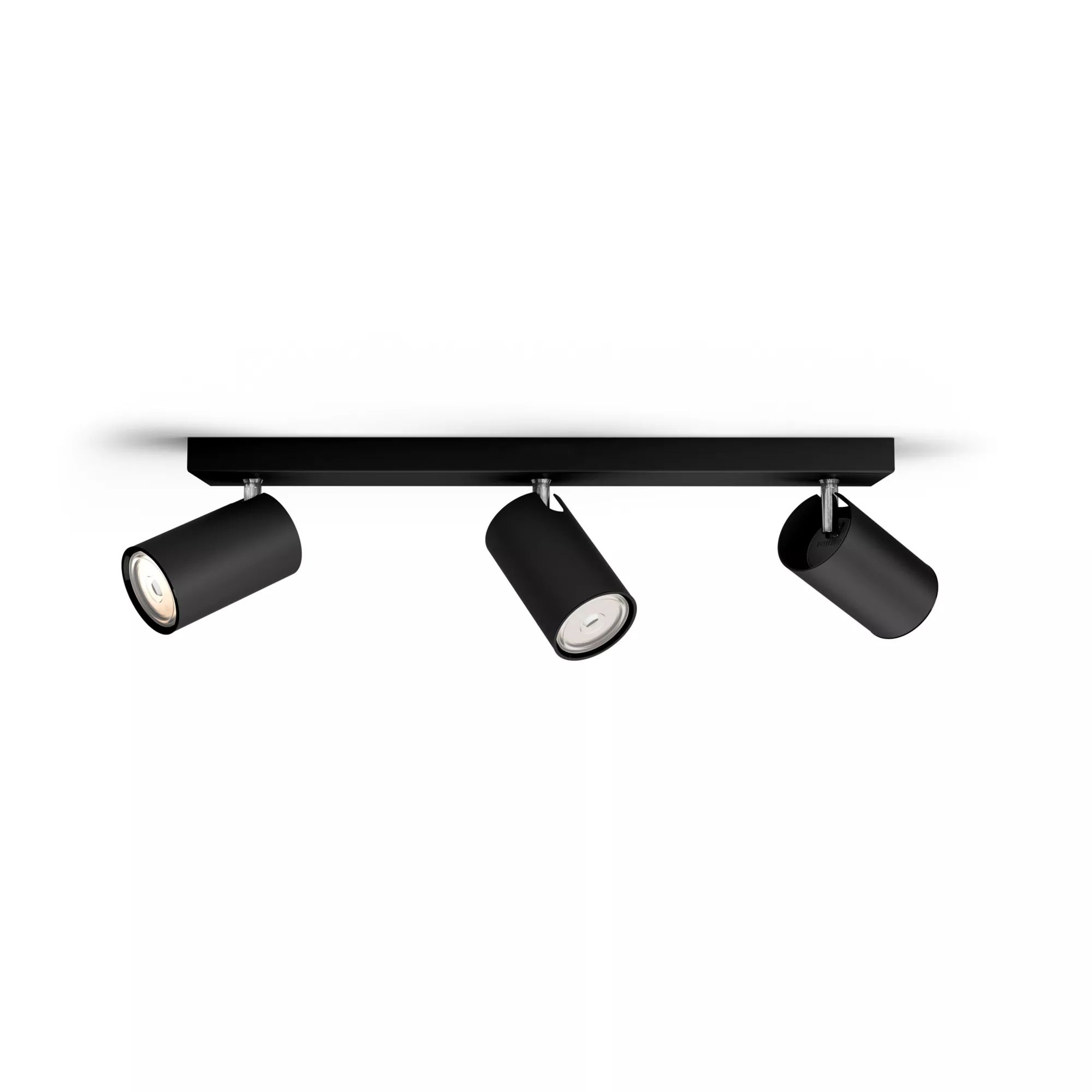 Philips Hue Philips myLiving Kosipo - Plafond/Wand Spot - 3x GU10 - Zwart