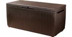 Keter Springwood - Opslagbox - Bruin - Rechthoek - Kunststof - 123 x 53,5 x 57 cm
