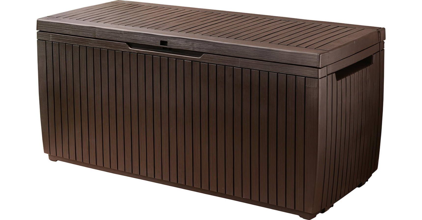 Keter Springwood - Opslagbox - Bruin - Rechthoek - Kunststof - 123 x 53,5 x 57 cm