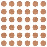 cyclingcolors Hêtre Bavière afdekkappen, zelfklevend, 25 mm, voor kast, plank, boorgat afdekking om te plakken, beschermdoppen, 36 stuks