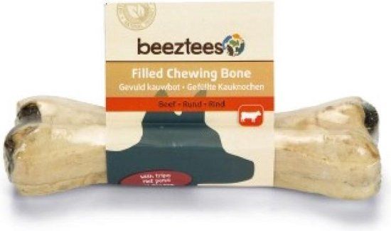 Beeztees Gevuld Kauwbot met Pens - Hondensnack - 15 cm