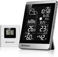Bresser Weerstation - ClimateTemp NDV-NEO - Draadlose Sensor - Zilver