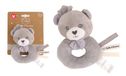 DODO D'AMOUR - Knuffeldoekje Rammelaar - Beer - 053935 - Grijs