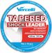 Vercelli Shock Taps Toelopende Onderlijn 15 m 10 unités transparent 0.200-0.570 mm