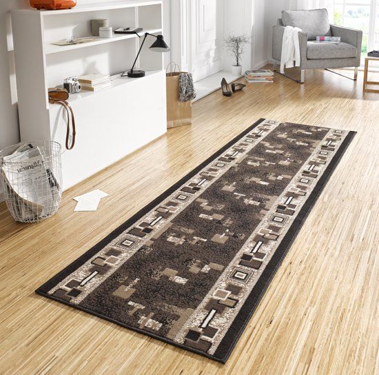 Hanse Home Loper cube 80x350cm bruin