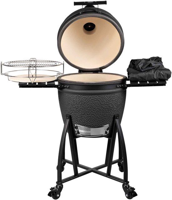 Grill Guru Prime matzwart Large compleet