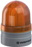 Werma Signaltechnik Signaallamp Mini TwinFLASH 115-230VAC YE 260.320.60 Geel 230 V/AC