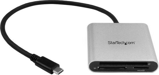 Startech FCREADU3C Card Reader - Silver
