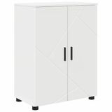 vidaXL Badkamerkast Wit 60 x 35 x 80 cm Bewerkt Hout Metaal
