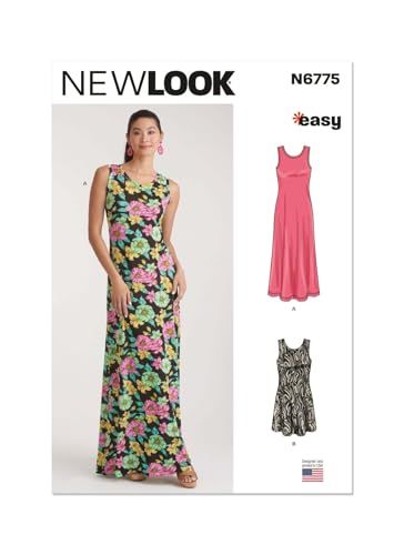 NEW LOOK Gebreide jurk met papierpatroon UN6775A - Dames - Verschillende maten