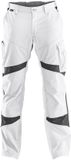KÜBLER ACTIVIQ 23505365 Schildersbroek Heren Wit/Antraciet - Maat 27