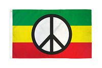 AZ FLAG Vlag Vrede Rasta 150x90 cm Polyester 100D