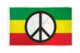 AZ FLAG Vlag Vrede Rasta 150x90 cm Polyester 100D