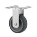 Roue pivotante avec platine - Capacité 40 kg