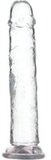 Addiction Crystal - Transparante Dildo - 23 cm