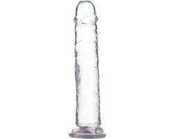 Addiction Crystal - Transparante Dildo - 23 cm