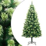 vidaXL Kunstkerstboom met scharnieren en standaard 240 cm