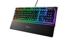 STEELSERIES Apex 3 Gaming-toetsenbord, 10-zone RGB-verlichting, premium magnetische handsteun, Franse AZERTY-lay-out