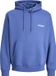 Jack & Jones Trui Jcounion Print Sweat Hood Noos 12273915 Beaucoup Blue Mannen Maat - XL
