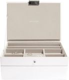 STACKERS White - Sieradendoos - Juwelendoos - Sieradenhouder - Sieraden Organizer - 2-set