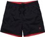JP 1880 Heren Zwemshorts Beachwear Elastische Band Zwart Maat 8XL