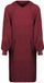 vidaXL - Deken - hoodie - KINN - Bordeauxrood - XL - Katoen