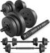 Trex Sport TX-010SL – Kit de support en bitume 2x10 kg avec tige allongée