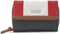 Tom Tailor - TTJUNA portemonnee met colour blocking - Maat ONESIZE - mixed maritim