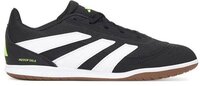 Adidas Predator Club Zaalvoetbalschoenen Heren - Zwart - Wit - Geel - Maat 44 2/3