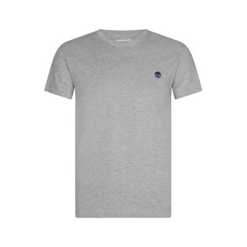 Timberland regular fit gemêleerd T-shirt - grijs