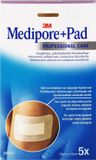 Medipore+Pad 3M Medipore + Pad 10 cm x 15 cm 5 stuks