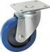 AVL Roulette pivotante à platine - Caoutchouc bleu - Ø160 - 527735