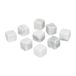 Glaçons réutilisables, marbre blanc, 9 pièces