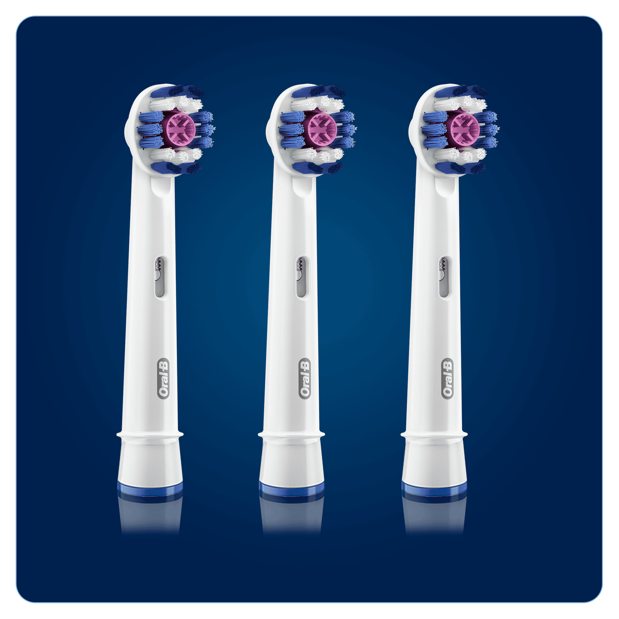 Oral-B 3DWhite Power Opzetborstels - 3 Stuks