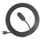 Arlo câble de recharge magnétique 2,4 m pour Arlo Pro 5S 2K, 4, 3, 4 XL, Ultra, Ultra 2 XL, Go 2 et caméras projecteur, noir