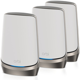 NETGEAR Orbi RBKE963 AXE11000 WiFi 6E Mesh System - Quad-Band - 3-Pack