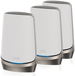 NETGEAR Orbi RBKE963 AXE11000 WiFi 6E Mesh System - Quad-Band - 3-Pack