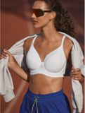 Next - Dames - Active high-impact Dry Tech B-G sportbeha met beugel en volledige cups - Wit