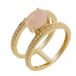 Orphelia ZR-7122/G/58 - Ring - Zilver 925 - Goudkleurig